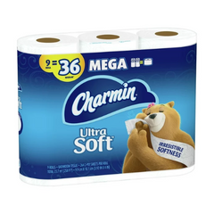 Charmin Ultra Soft Bathrooms Tissue